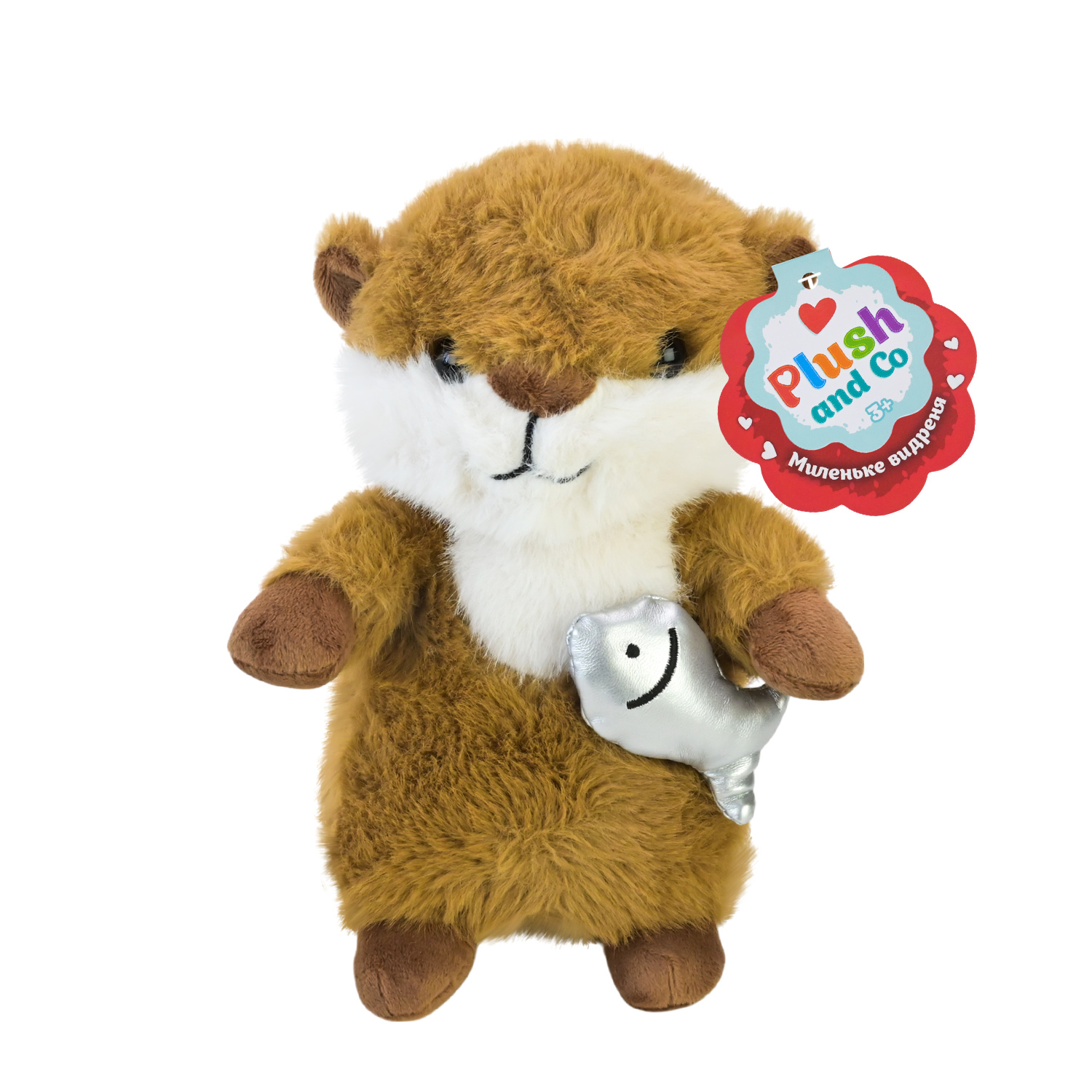 М'яка іграшка Plush and Co арт. PLC25008 (60шт) видреня 15*20*22 см 5 видів 22 см