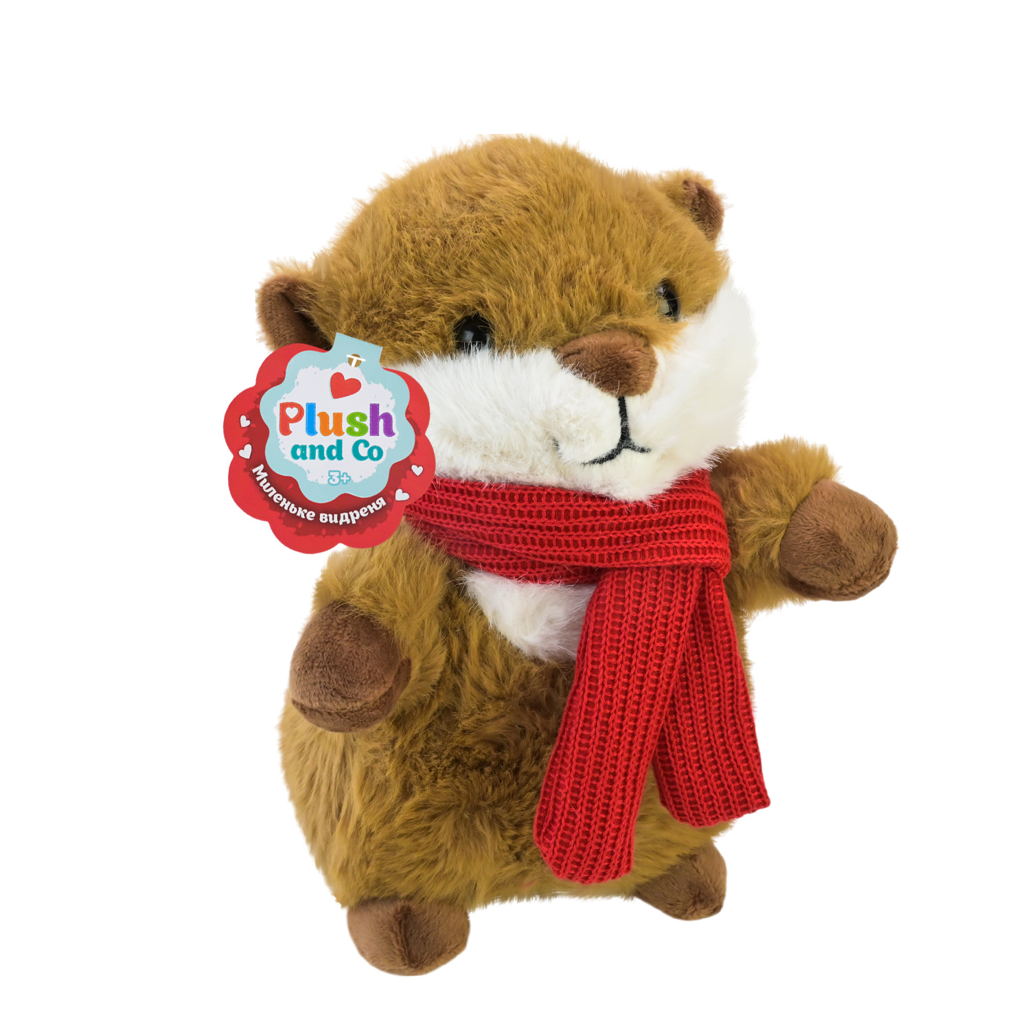 М'яка іграшка Plush and Co арт. PLC25008 (60шт) видреня 15*20*22 см 5 видів 22 см