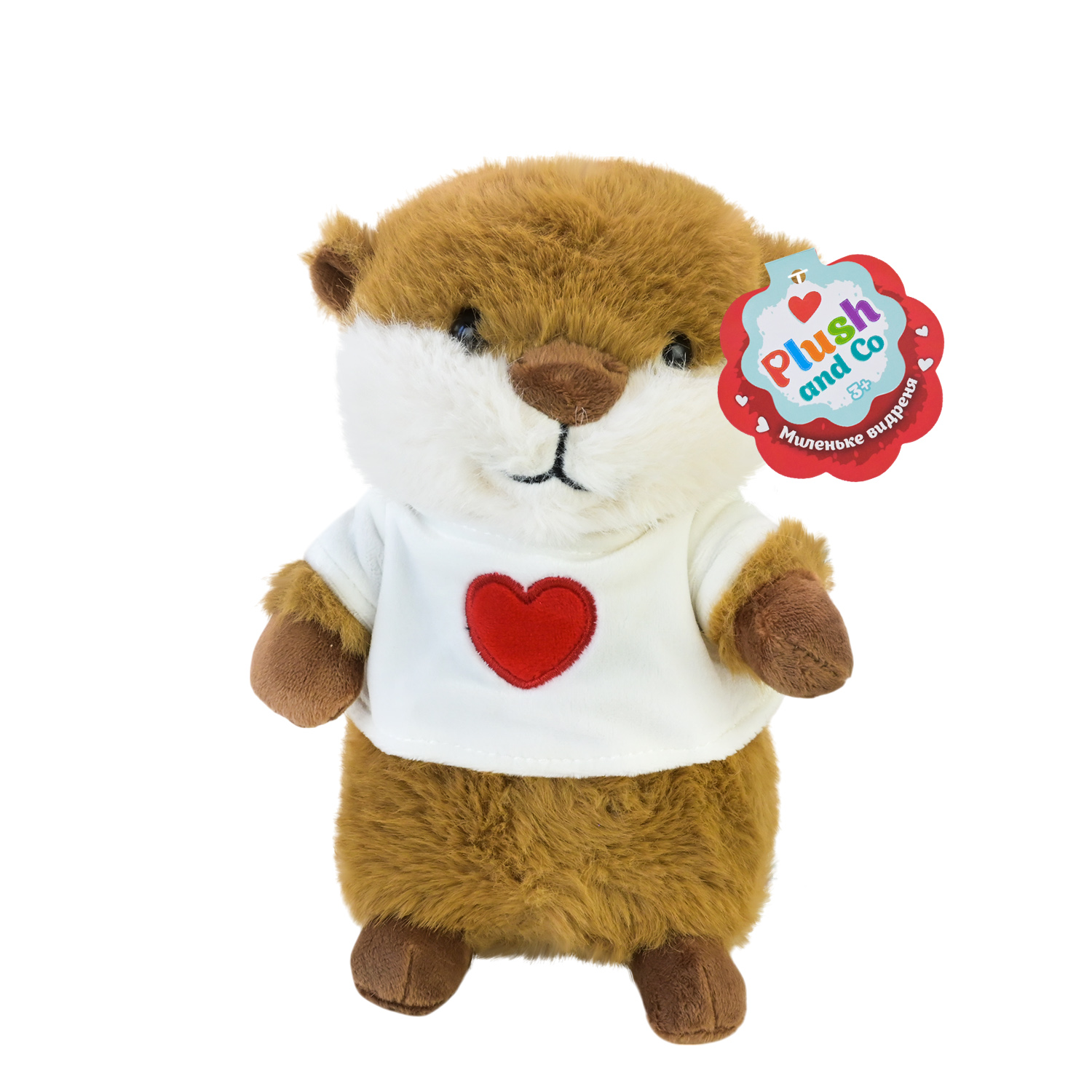 М'яка іграшка Plush and Co арт. PLC25008 (60шт) видреня 15*20*22 см 5 видів 22 см