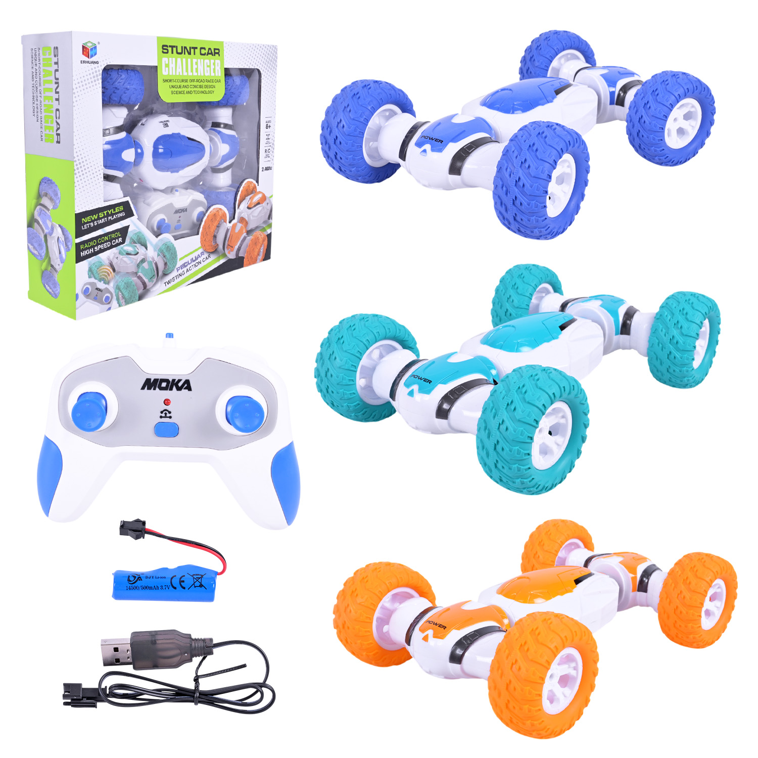 Машина-перевертень р/к акум арт. 3022 (24шт/2) короб. 32,5*28,5*8,8см