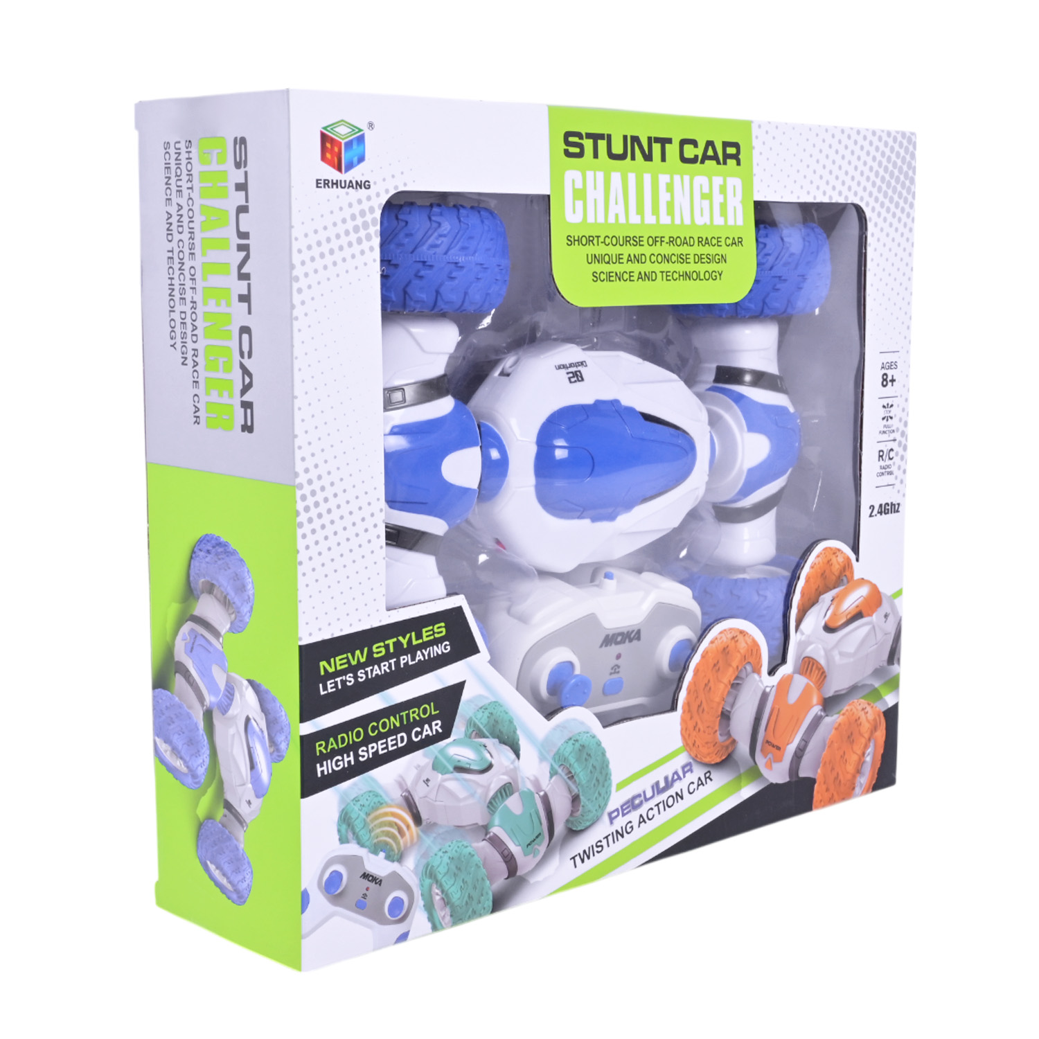 Машина-перевертень р/к акум арт. 3022 (24шт/2) короб. 32,5*28,5*8,8см