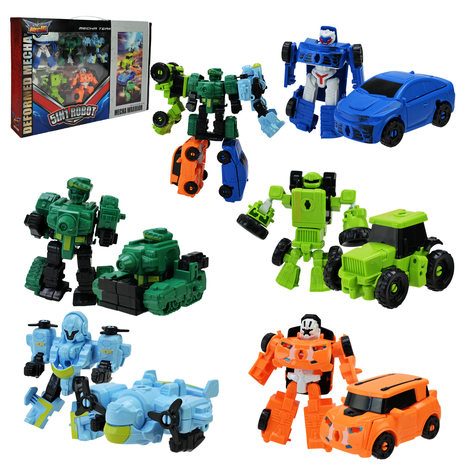 Робот арт. HD107 (32шт/2) 5 шт короб. 38,5*6,5*26 см