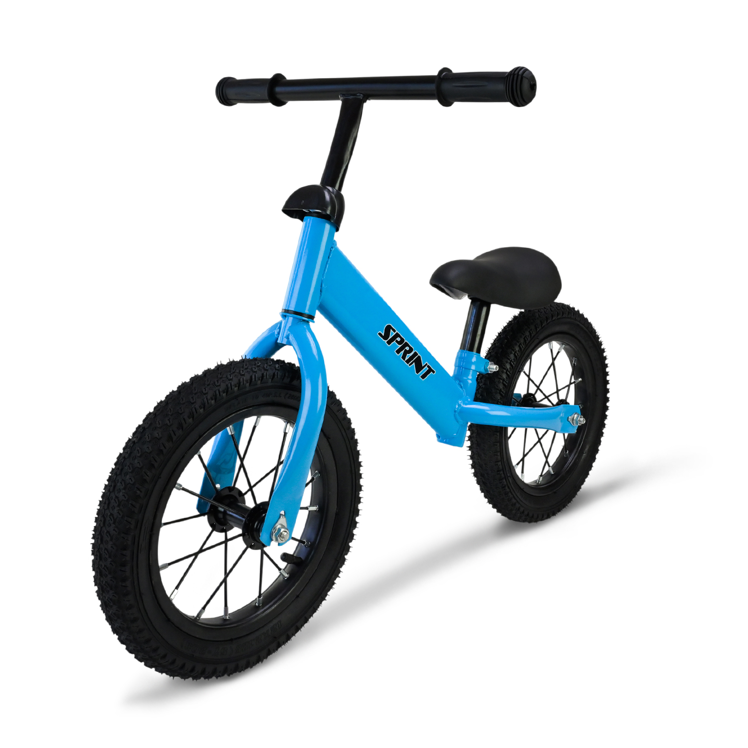 Велобіг арт. BB2504 (1шт) сталевий, колеса 12 дюймів надувні,синій