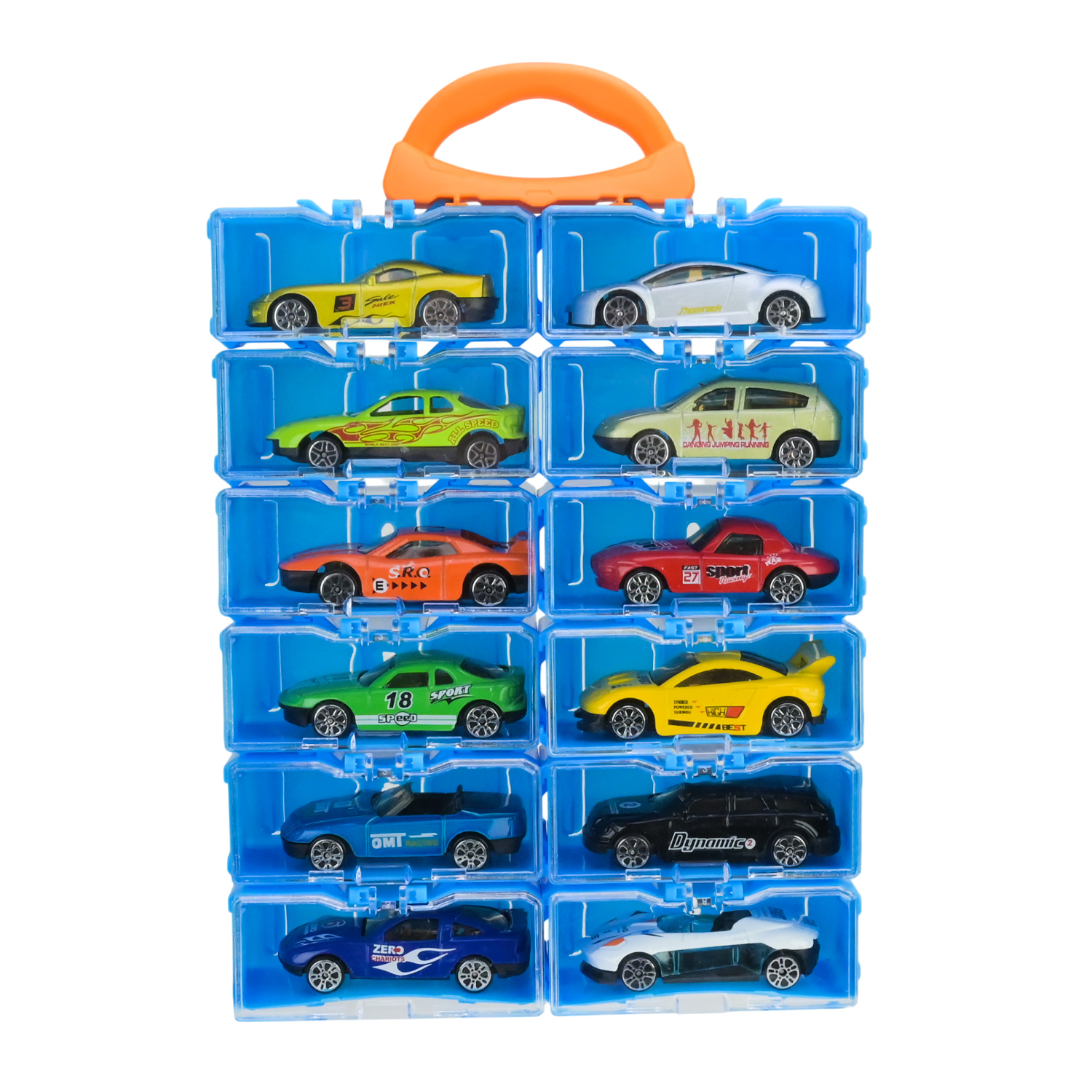 Набір машин мет. АВТОПРОМ арт. арт.AP7531 (48шт/2) 12 машинок у кейсі 26*18*3,5см