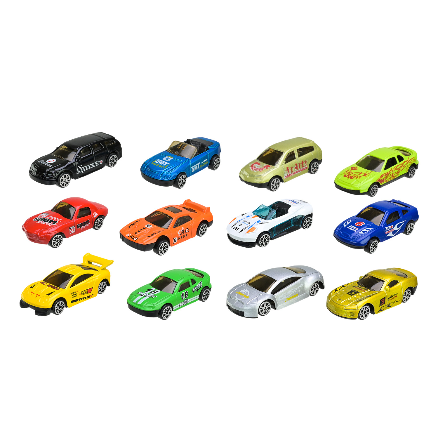 Набір машин мет. АВТОПРОМ арт. арт.AP7531 (48шт/2) 12 машинок у кейсі 26*18*3,5см