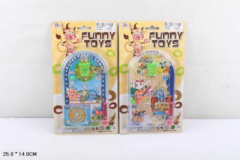 Пінбол арт. XN2039-1 (480шт/2) 2 види мікс,планшет 25*14 см