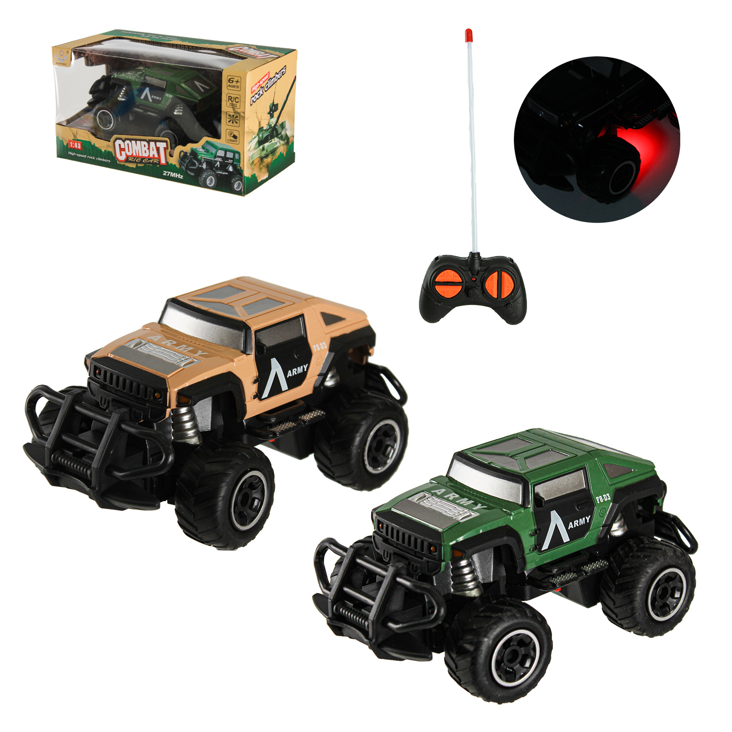 Машина р/к арт.861-6 (72шт/2) батар., короб.20,5*11*10,5см