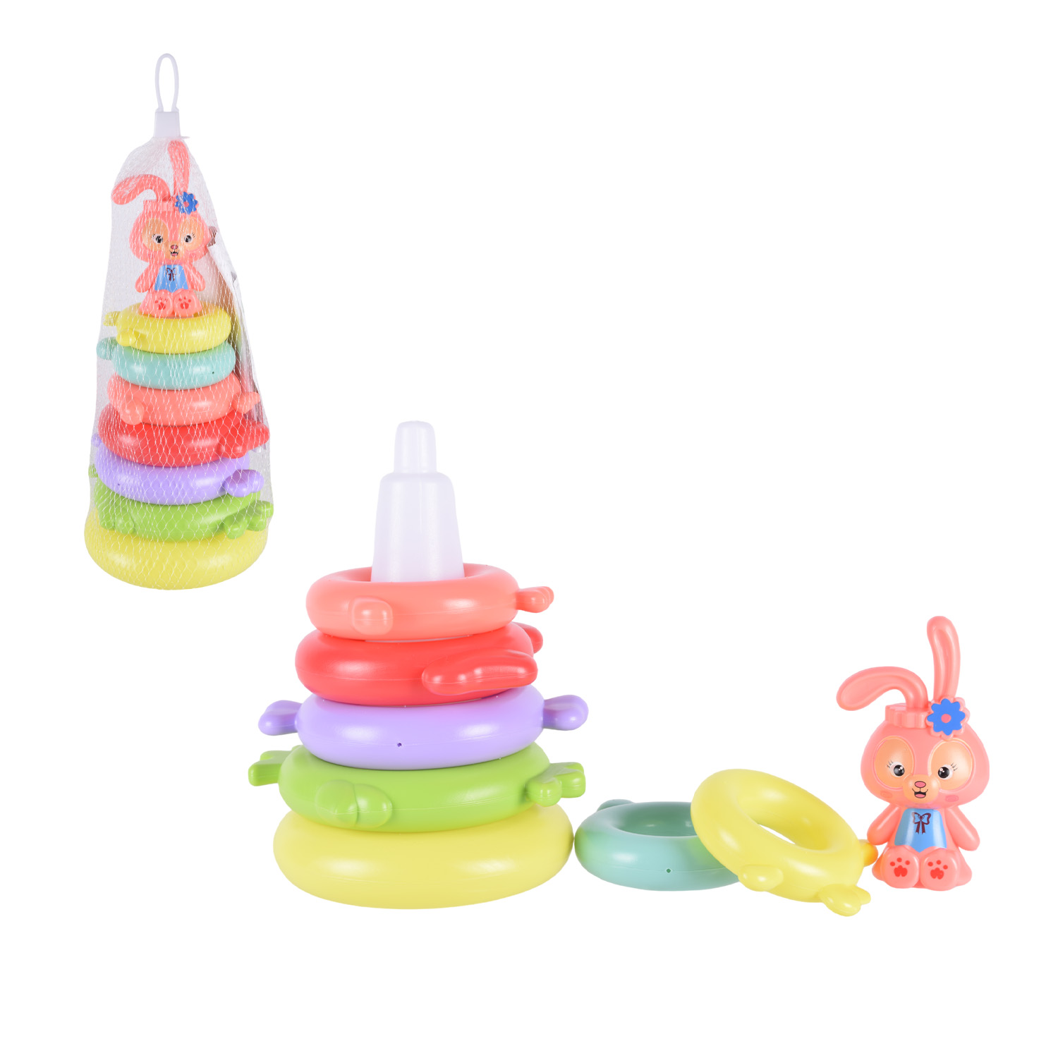 Пірамідка арт. KD824-24 (120шт/2) в сетке 12*12*26см