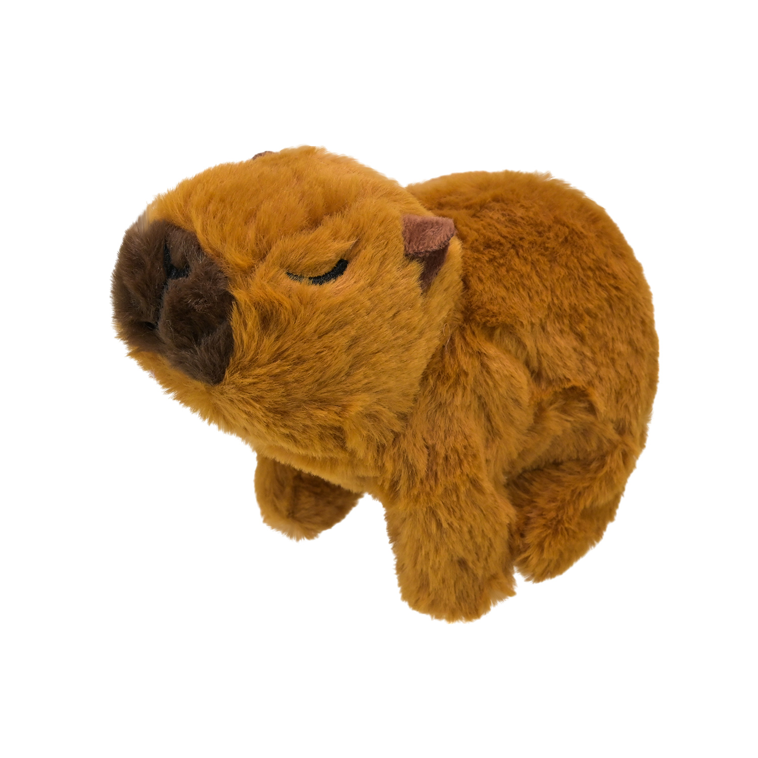 М'яка інтерактивна арт. C23901 (140шт) капібара ходить, звук, рухає носом 3 мікс 14*7*12см