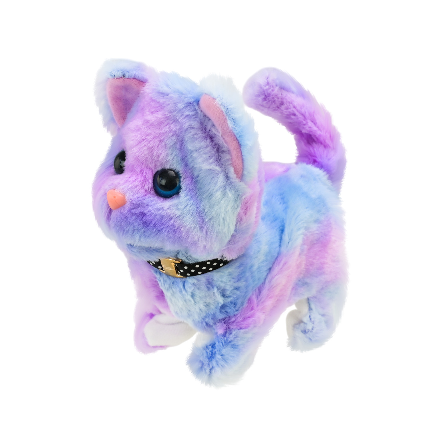 М'яка інтерактивна арт. C23913 (120шт) кошеня ходить, нявкає, рухає головою і хвостом 3 мікс 15*8*12см