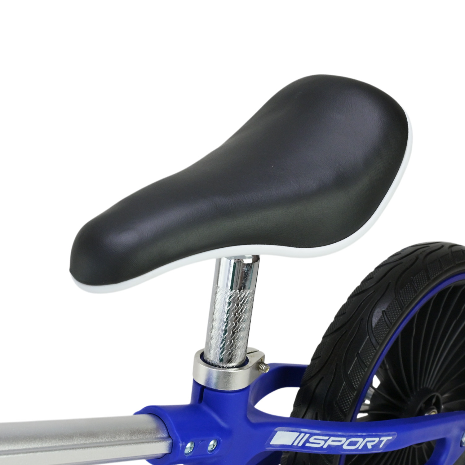 Велобіг арт. BB2514 (1шт) сталевий, колеса 12 дюймів PU,синій у короб. 63х16х43 см