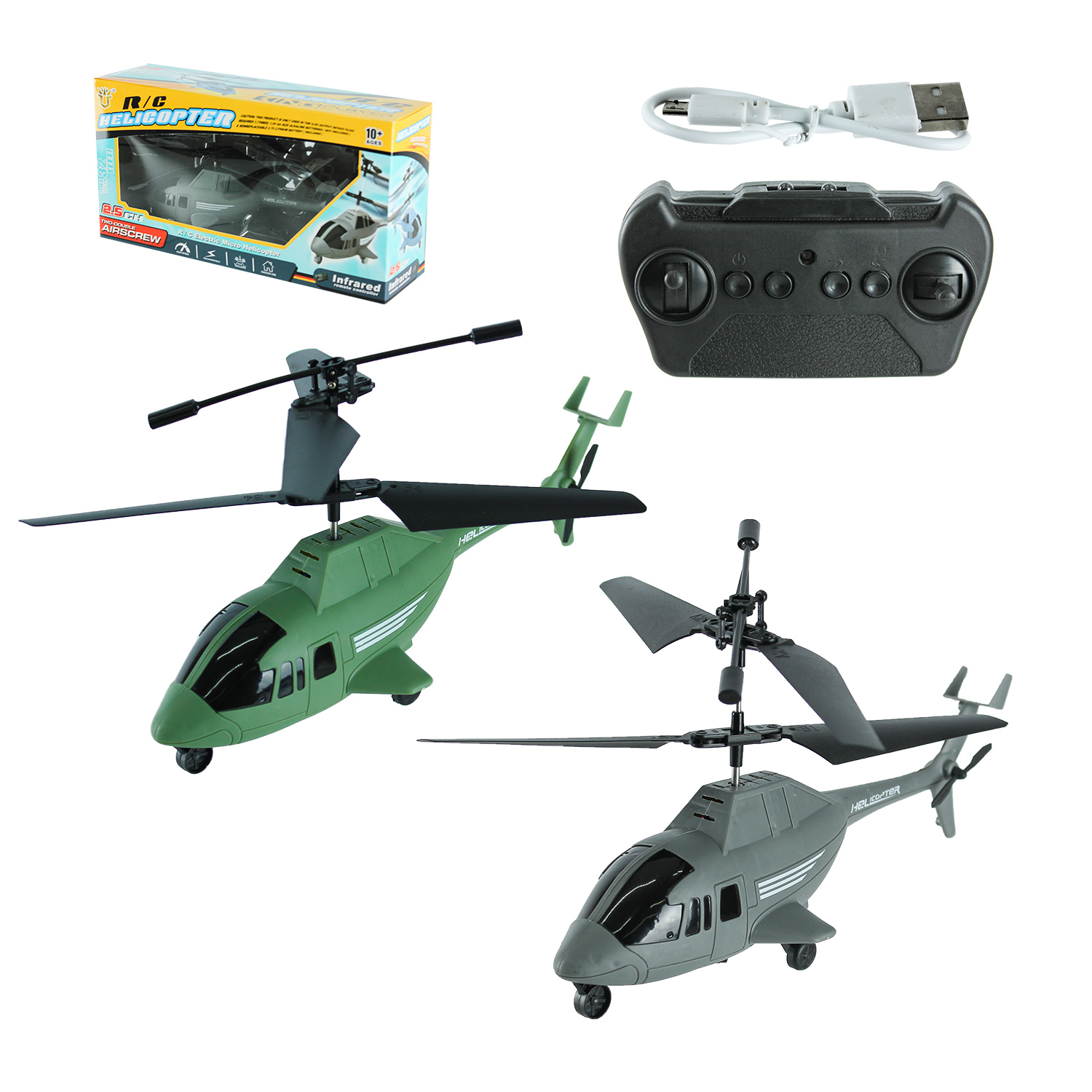 Вертоліт р/к арт. 666-21A (80шт) акум.,світ.,короб. 28*14,5*7,5см