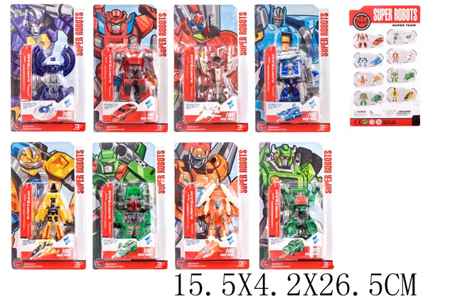 Робот арт. SD-123 (240шт/2) 8видів, планшет. 15,5*4,5*26,5см