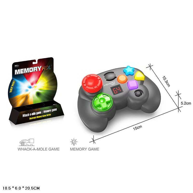 Меморі арт. G99-2 (192шт/2) необхідно повторювати комбінації клавіш, що спалахують,  р-р 15*5,2*10,3. планшет 18,5*6*20,5см