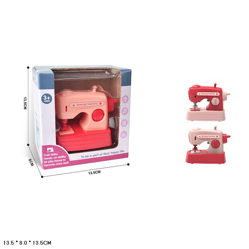 Швейна машина арт. 526-1 (144шт/2) 2 кольор.,короб. 13,5*13,5*8 см