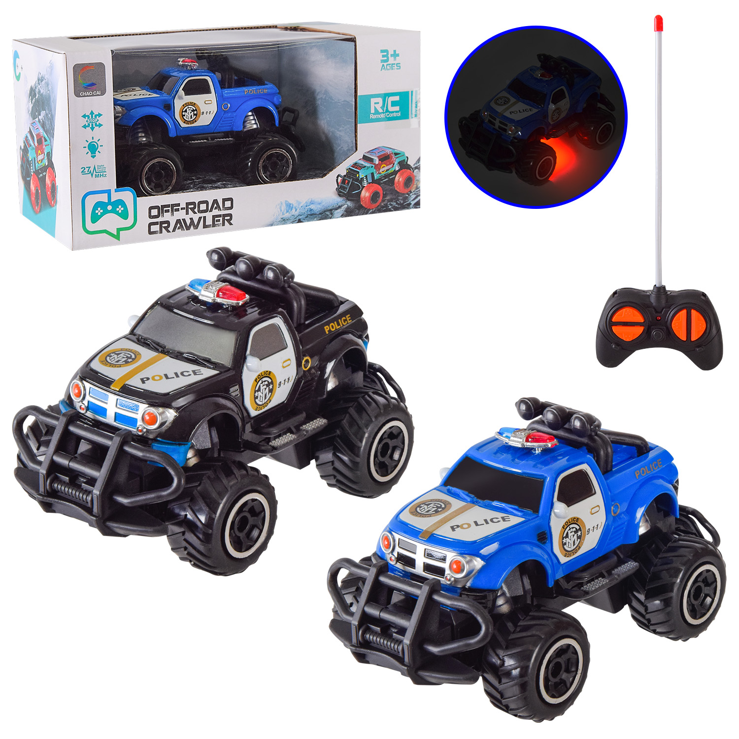 Машина р/к арт. 6148-7 (60шт/2)  батар., 2 кольора, короб. 21*10,3*10,2см