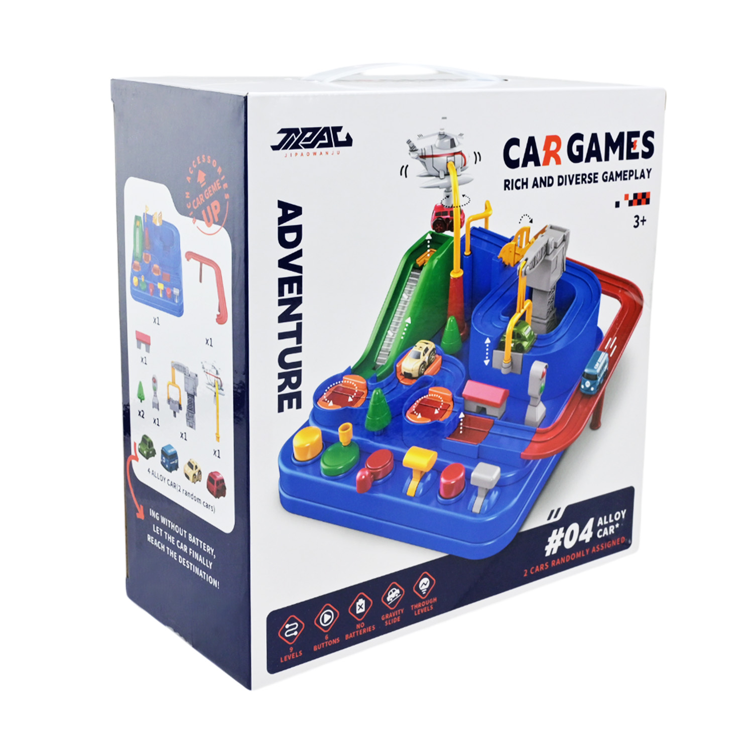 Паркінг арт. JP588-7 (36шт/2) короб. 23,5*10,5*23,5см