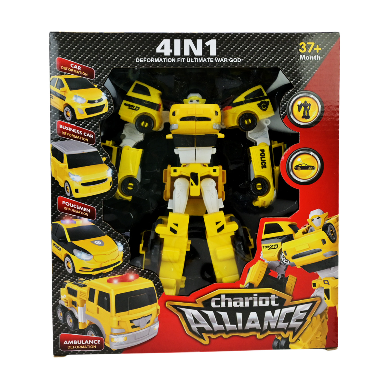 Робот арт. Q1915 (48шт/2) 4в1, у кор. 27,5*9*24см