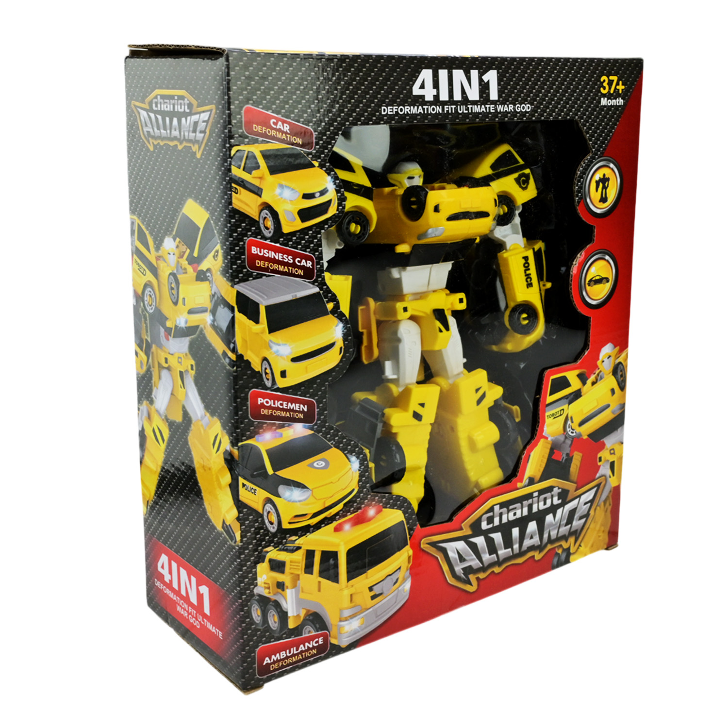 Робот арт. Q1915 (48шт/2) 4в1, у кор. 27,5*9*24см