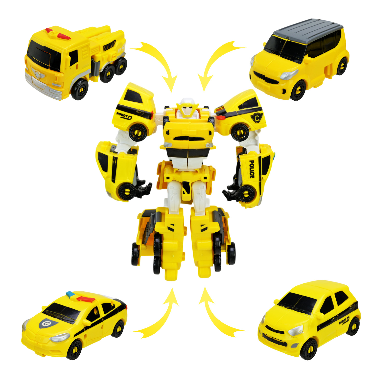 Робот арт. Q1915 (48шт/2) 4в1, у кор. 27,5*9*24см