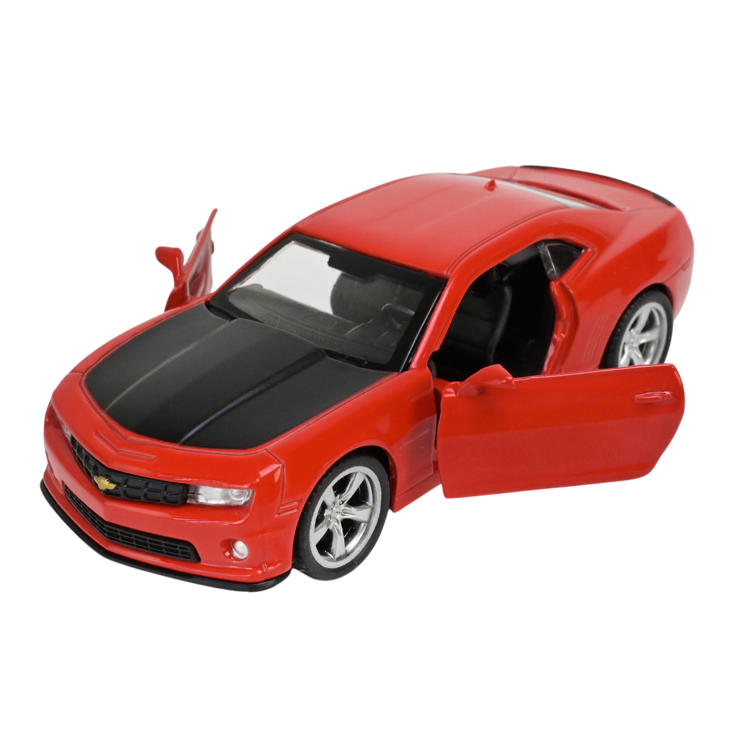 Машина мет. АВТОПРОМ арт. 4346 (96шт/2) 2 кольори 1:43 Chevrolet Camaro SS,відкр..двері, короб. 14,5*6,5*7см