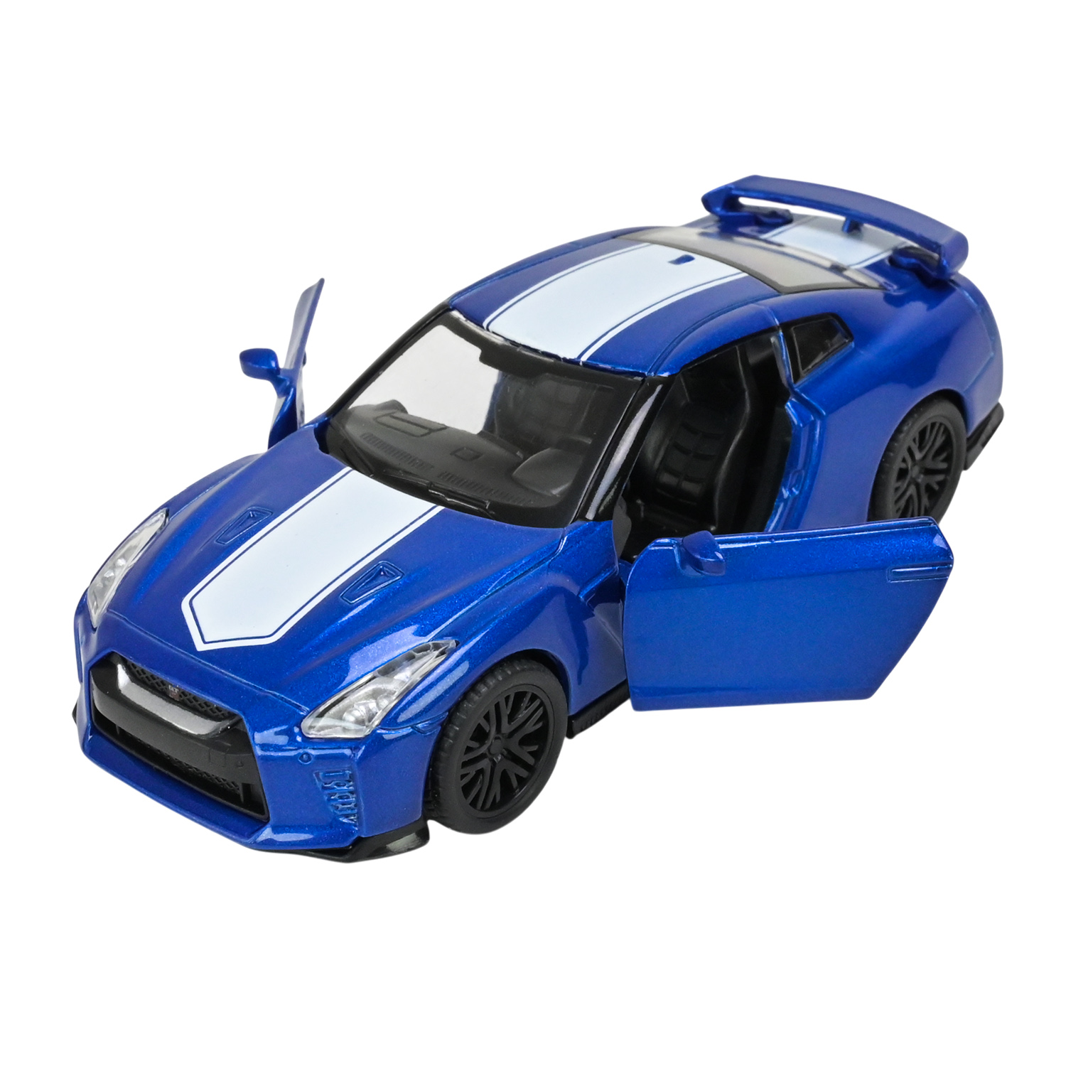 Машина мет. АВТОПРОМ арт. 4353 (96шт/2) 2 кольори 1:42 Nissan GT-R (R35),відкр..двері, короб. 14,5*6,5*7см
