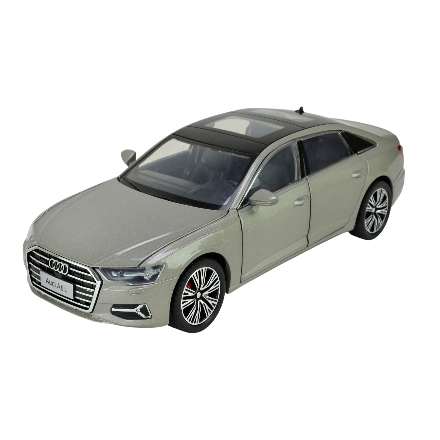 Машина мет. АВТОПРОМ арт. AP7754 (12шт/2) 1:24 AUDI A6L, батар,світло,звук,відкр.двері,короб.