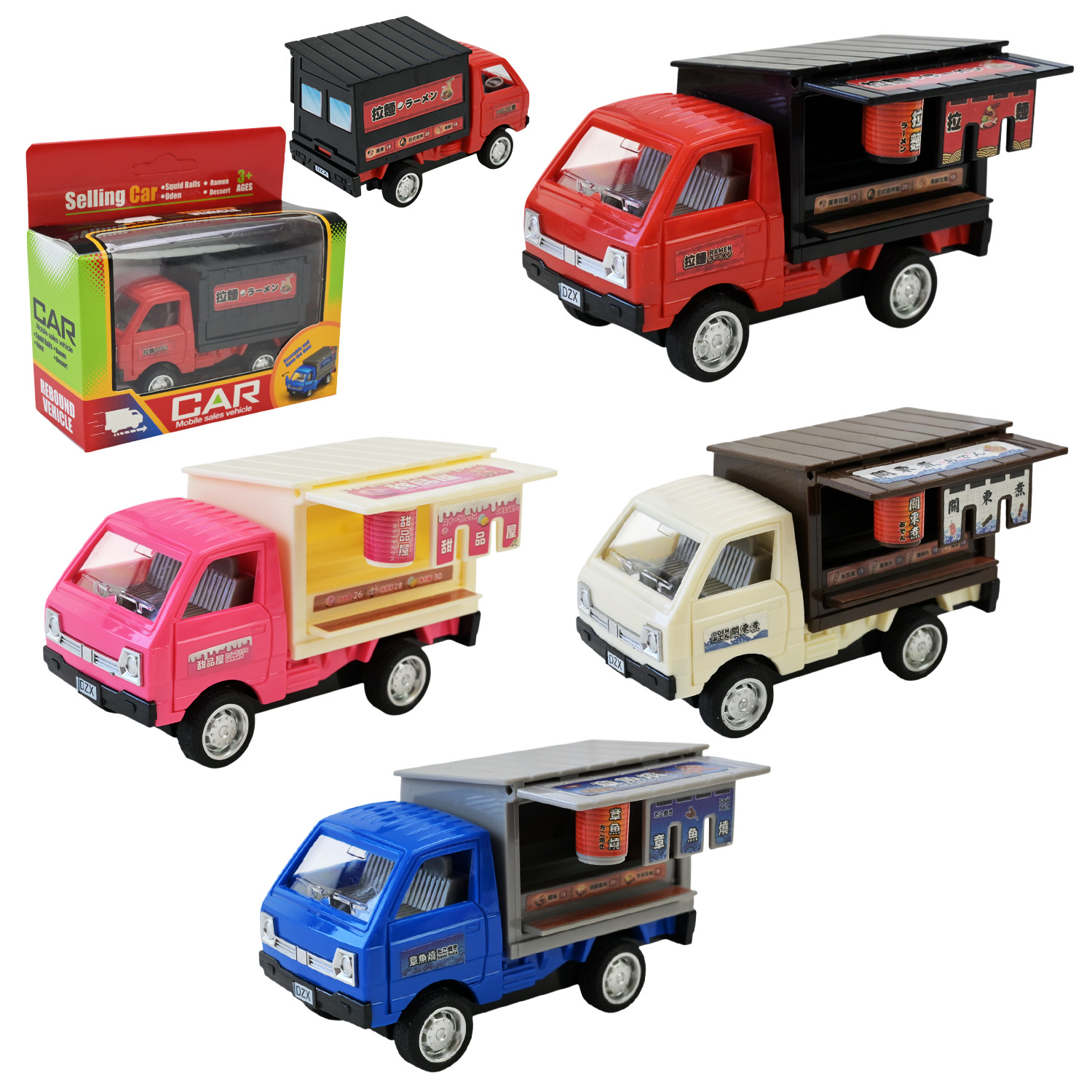 Машина  арт. 013 (320шт/2) 4 кольори,короб. 12,2*4,6*8,2см