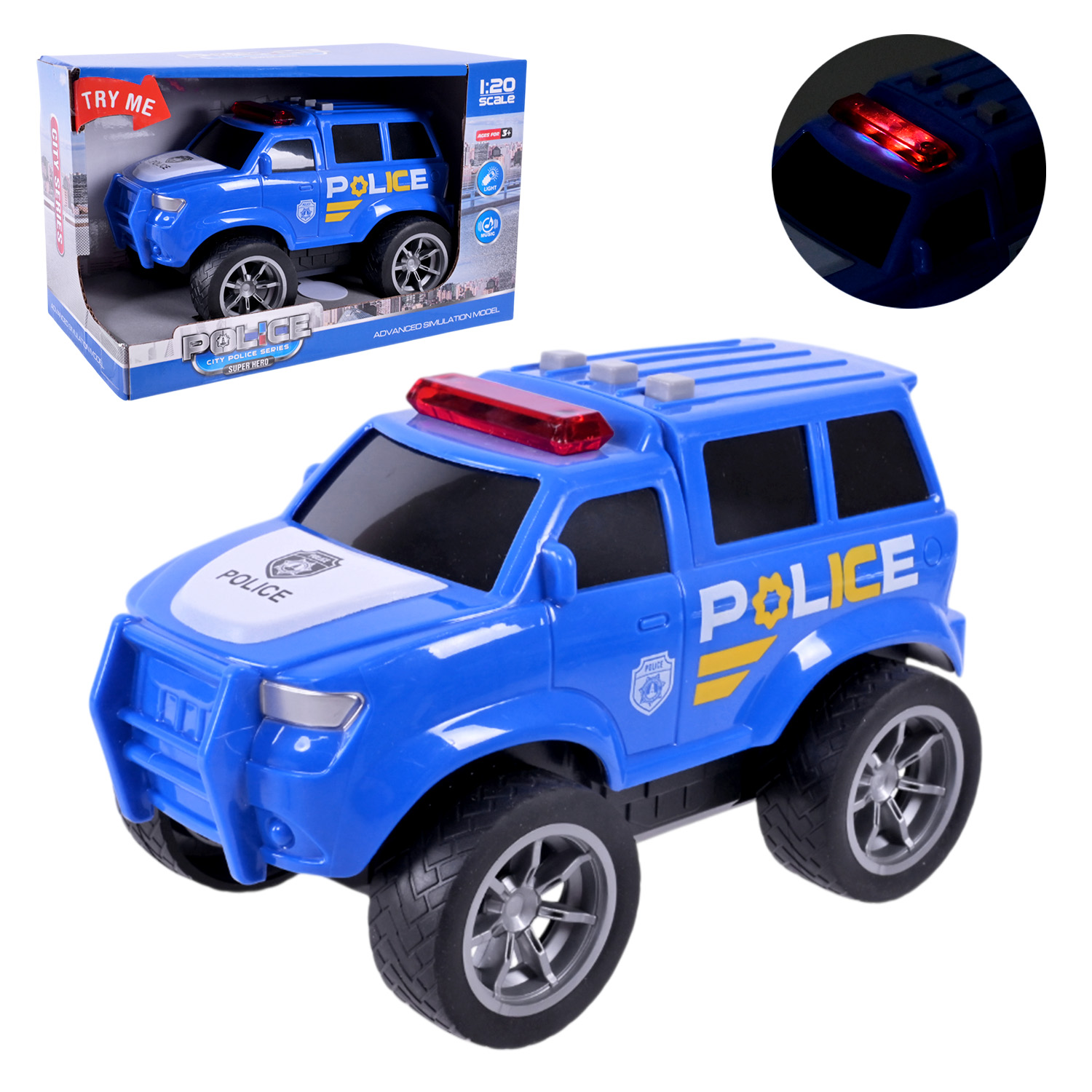 Машини арт. 661-014E (96шт/2) батар., світ., звук, короб. 22,5 * 14 * 11,5 см