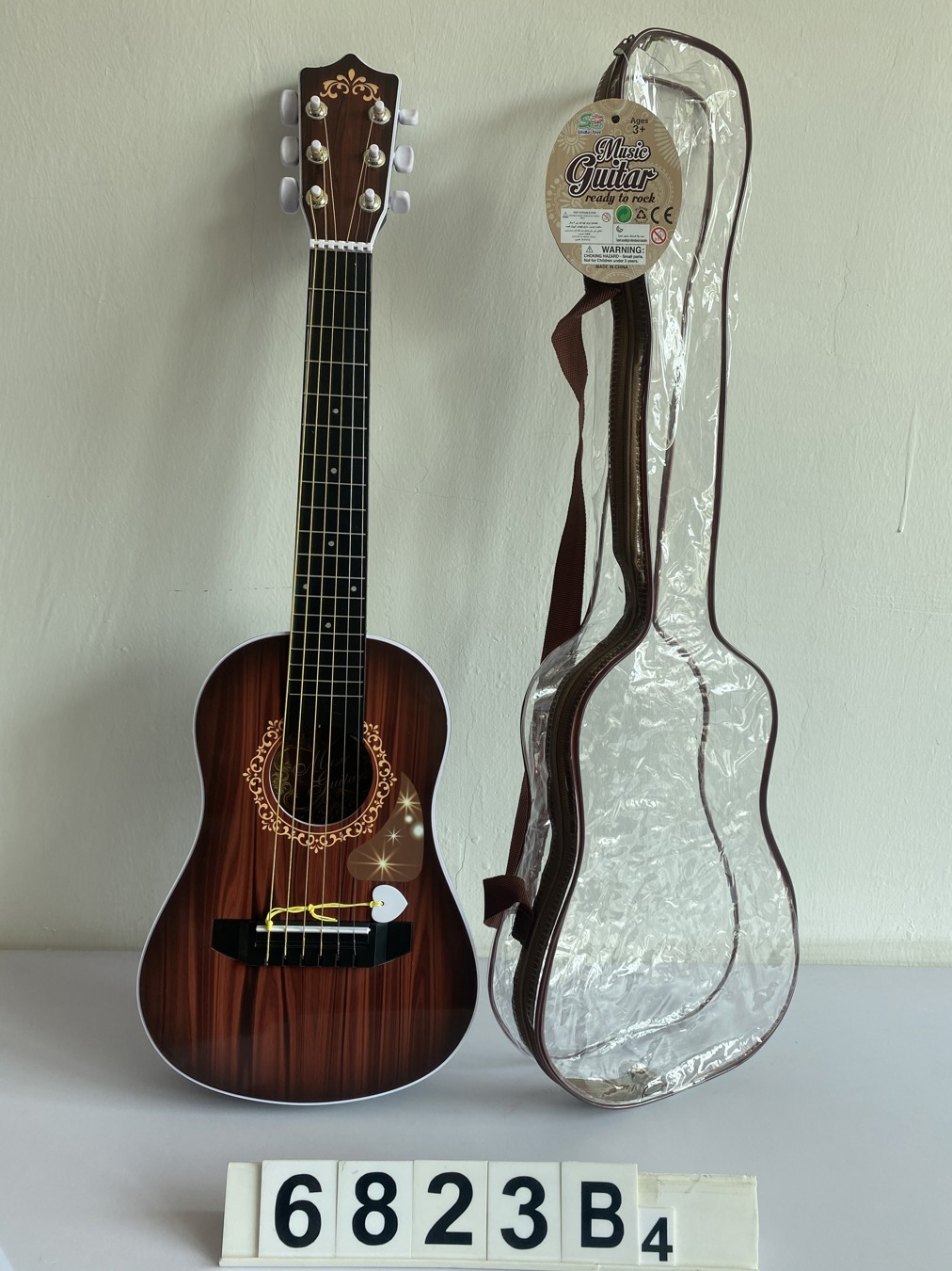 Гітара арт. 6823B4 (24шт/2)  сумка 22*7,5*68см.