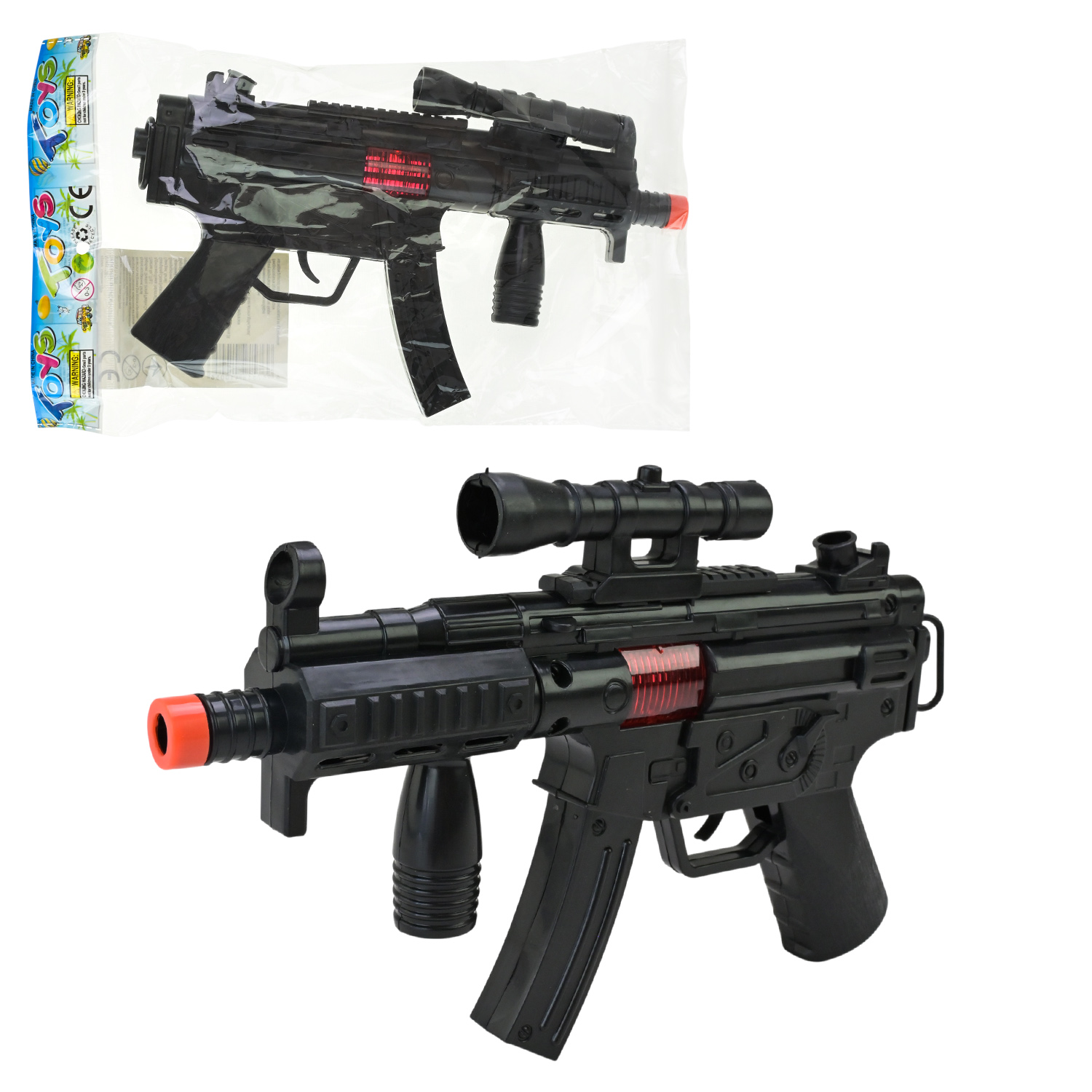 Автомат-трещітка арт. 158-1 (384шт/2) пакет 25*14*3,5см