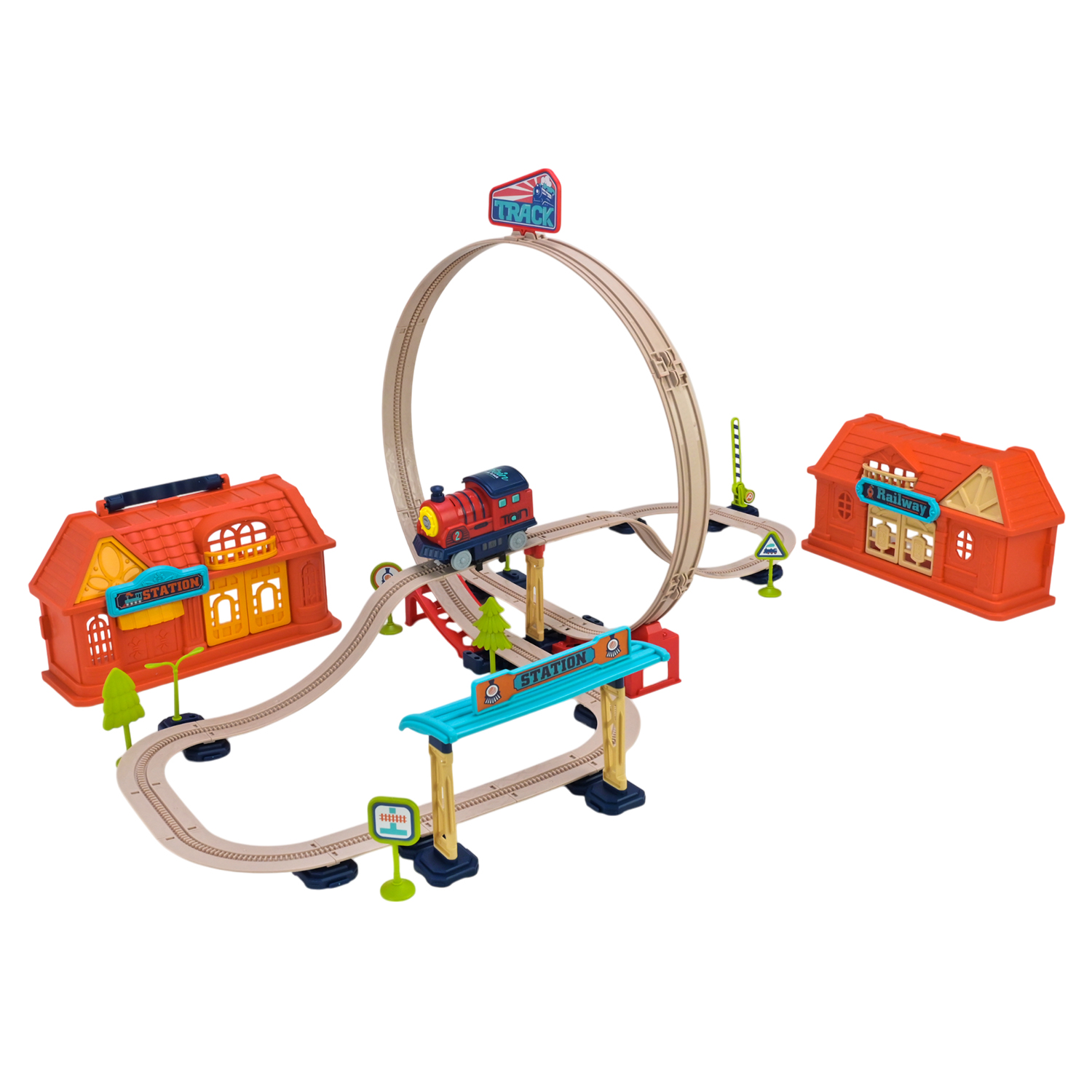 Трек арт. 89966 (48шт/2) батар валіза 23*14,5*12,5см