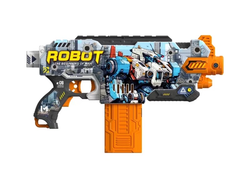 Іграшка пістолет арт.BH173 (36шт/2) стріляє м'якими кулями, у короб.