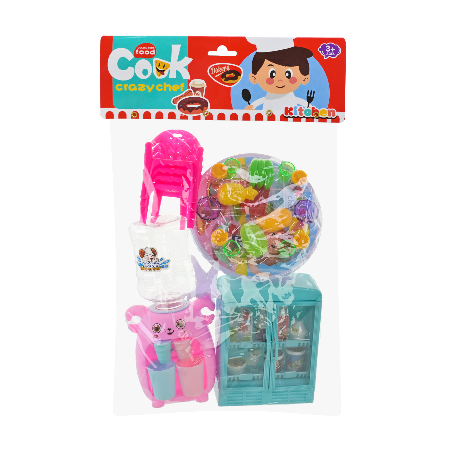 Меблі арт. 88-35 (68шт/2) стол, стільці, аксес пакет 40*24*8