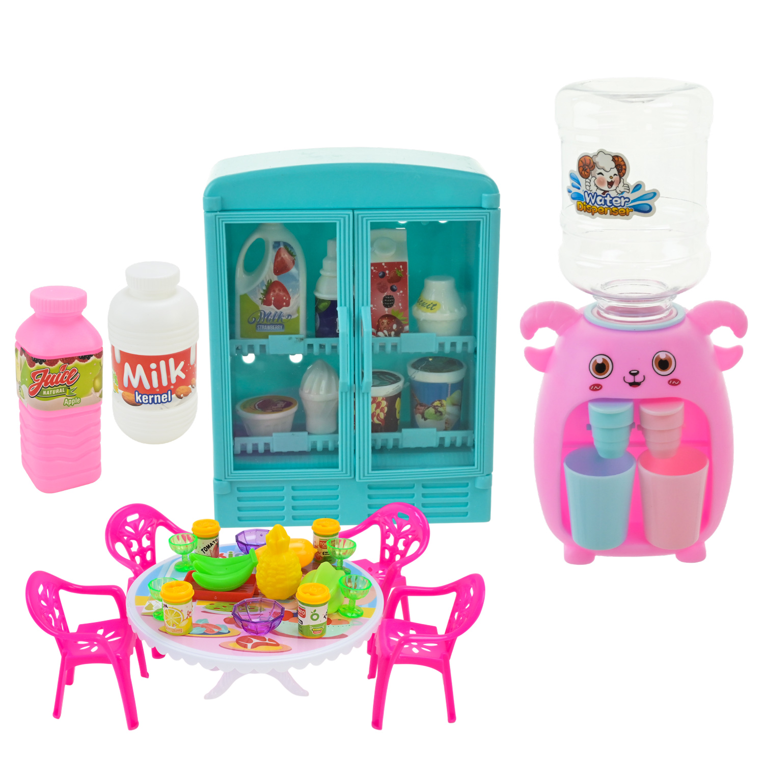 Меблі арт. 88-35 (68шт/2) стол, стільці, аксес пакет 40*24*8