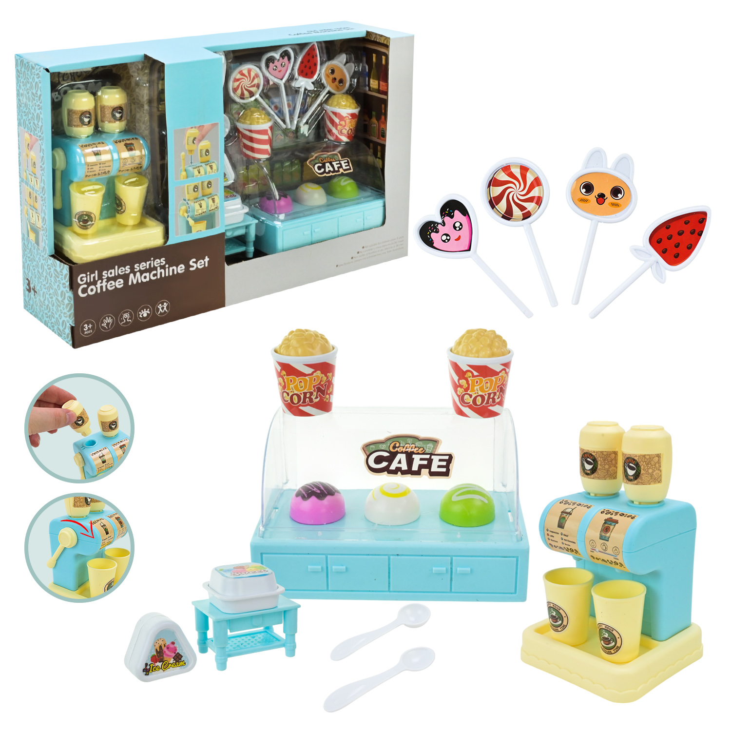 Меблі арт. 71022-47 (48шт/2) кафе, аксес короб. 33*20,5*8,5