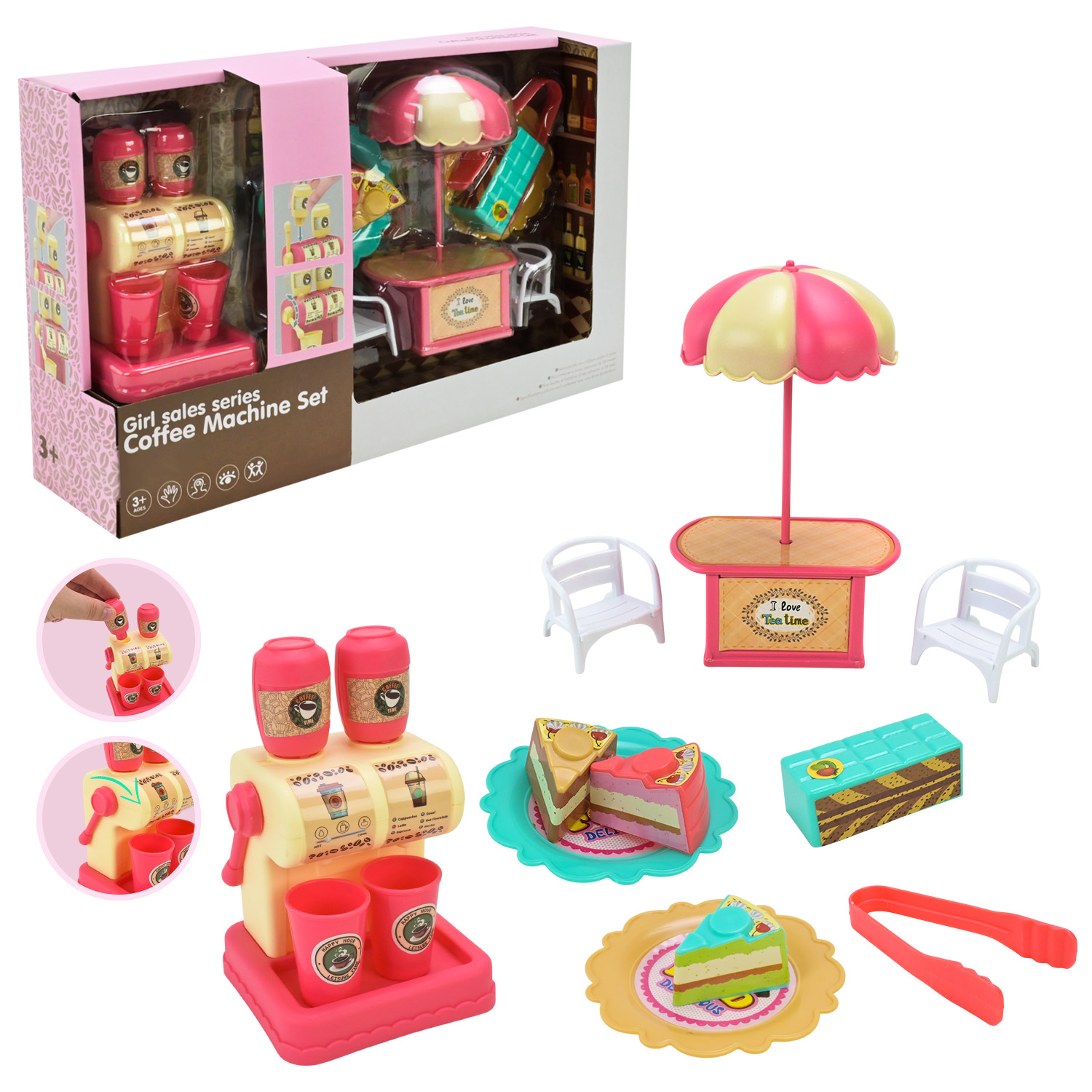 Меблі арт. 71022-69 (48шт/2) кафе, аксес короб. 33*20,5*8,5