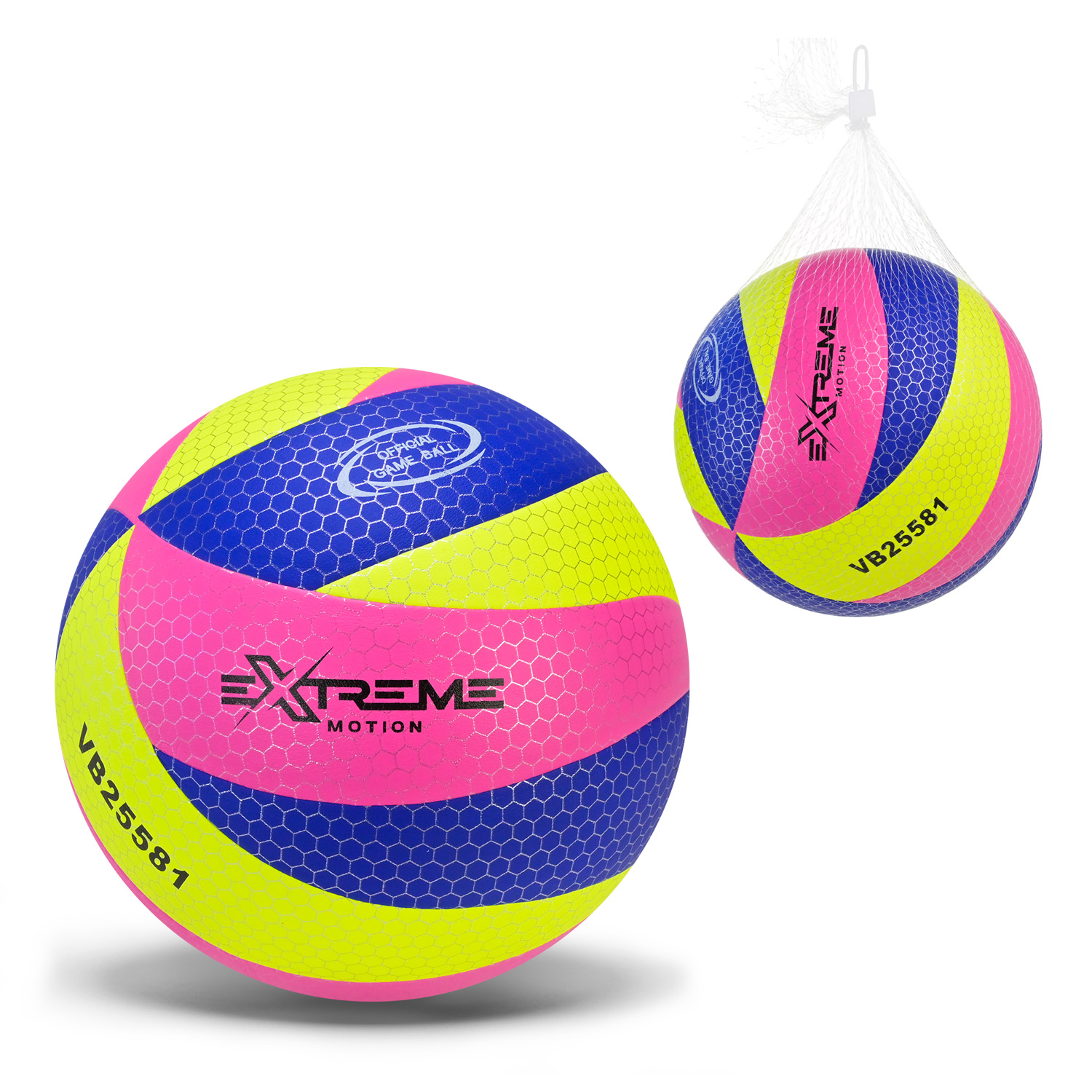М'яч волейбольний арт. VB25581 (60шт) PU 260 гр у сітці