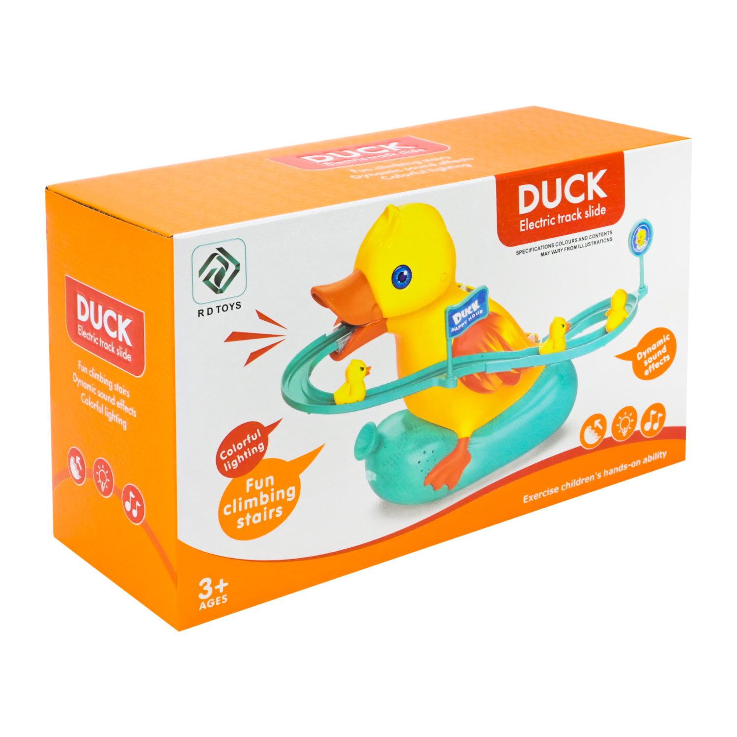 Трек-серпантин Качка арт. RD6022 (72шт/2) муз, світ, р-р 30*16*21см, короб.25,5*9,6*14,6см