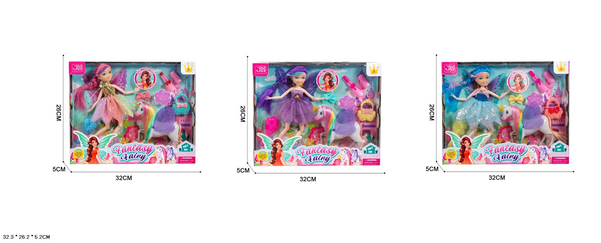 Лялька арт. 9813-1/2/3 (48шт/2)   мікс 3 види, лялька, поні, аксес короб. 26*5*32см