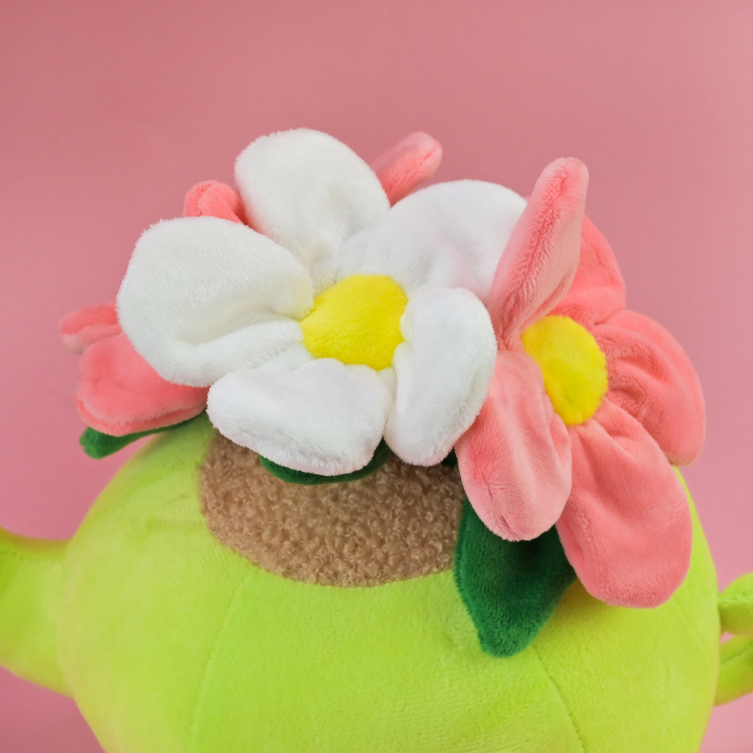 М'яка іграшка арт. PLC25092 (20шт) вазон з квітами 21см