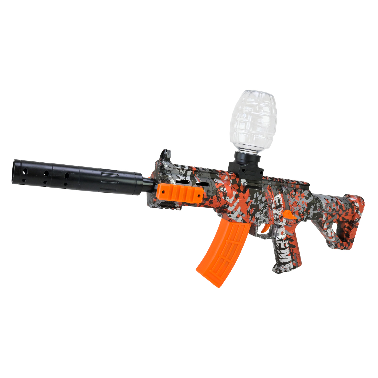 Автомат арт. ST714B (36шт/2) акум.,стріляє гелевими кулями,у короб.40*21,3*7,5см