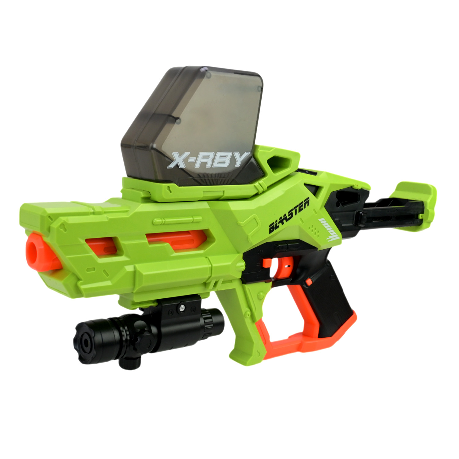 Пiстолет арт. 8604A (24шт/2) акум.,стріляє гелевими кулями,у короб.44,5*27,5*6см