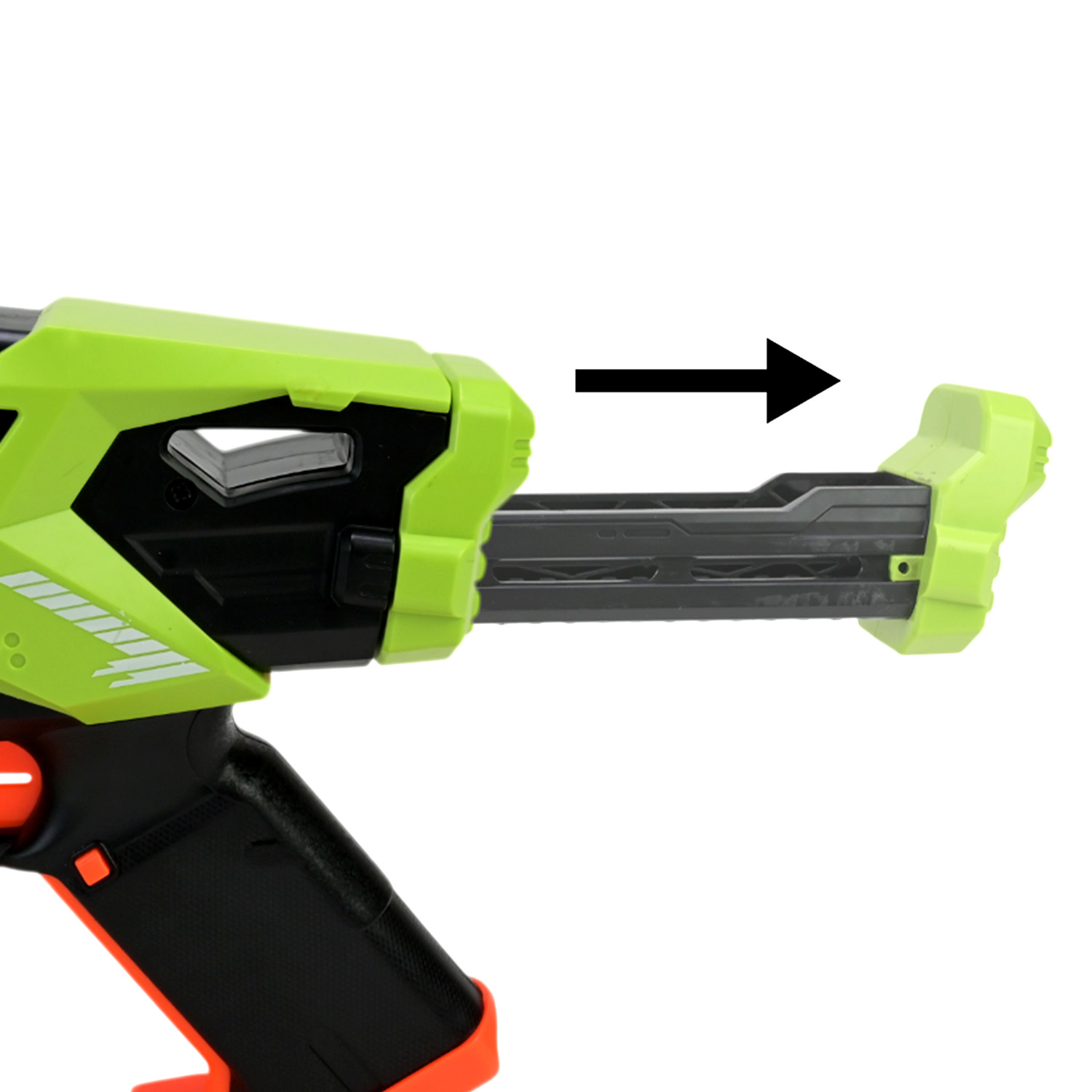 Пiстолет арт. 8604A (24шт/2) акум.,стріляє гелевими кулями,у короб.44,5*27,5*6см