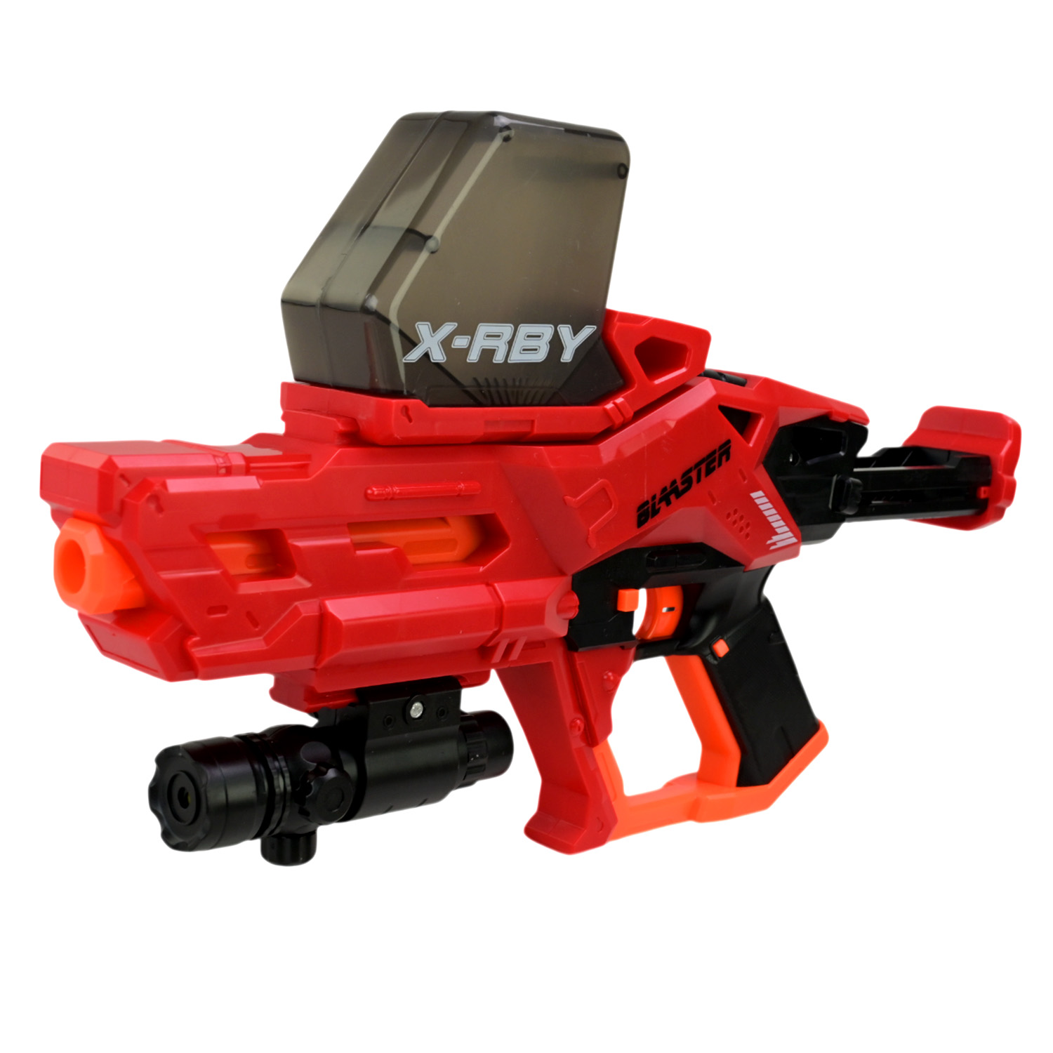 Пiстолет арт. 8604A (24шт/2) акум.,стріляє гелевими кулями,у короб.44,5*27,5*6см