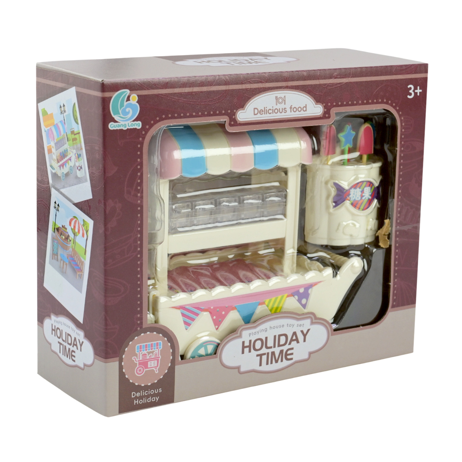 Меблі арт. 906 (120шт/2) кафе, аксес короб. 18*15*5,5