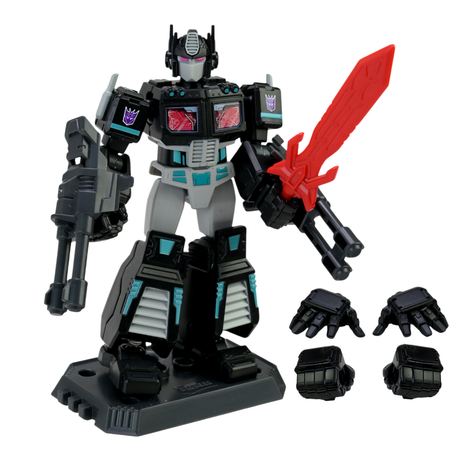 Збірна модель Transformers арт. 71104 (36шт) 9шт.в дисплей боксі, (41 - 53дет.) дисп.бокс. 22x22x12,5см р-р упаковки 7,2x7,2x12 см