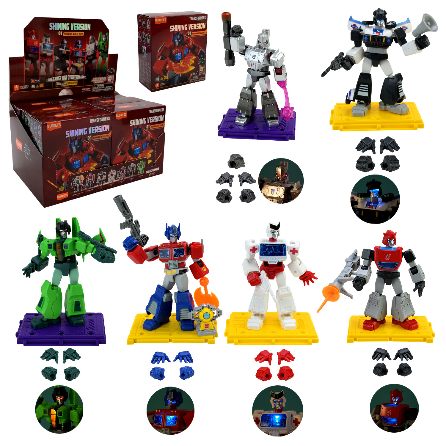 Збірна модель Transformers   арт. 71121 (36шт)  6шт.в дисплей боксі дисп.бокс.  22x 15x13см, р-р упаковки 10,8x4,8x12 см