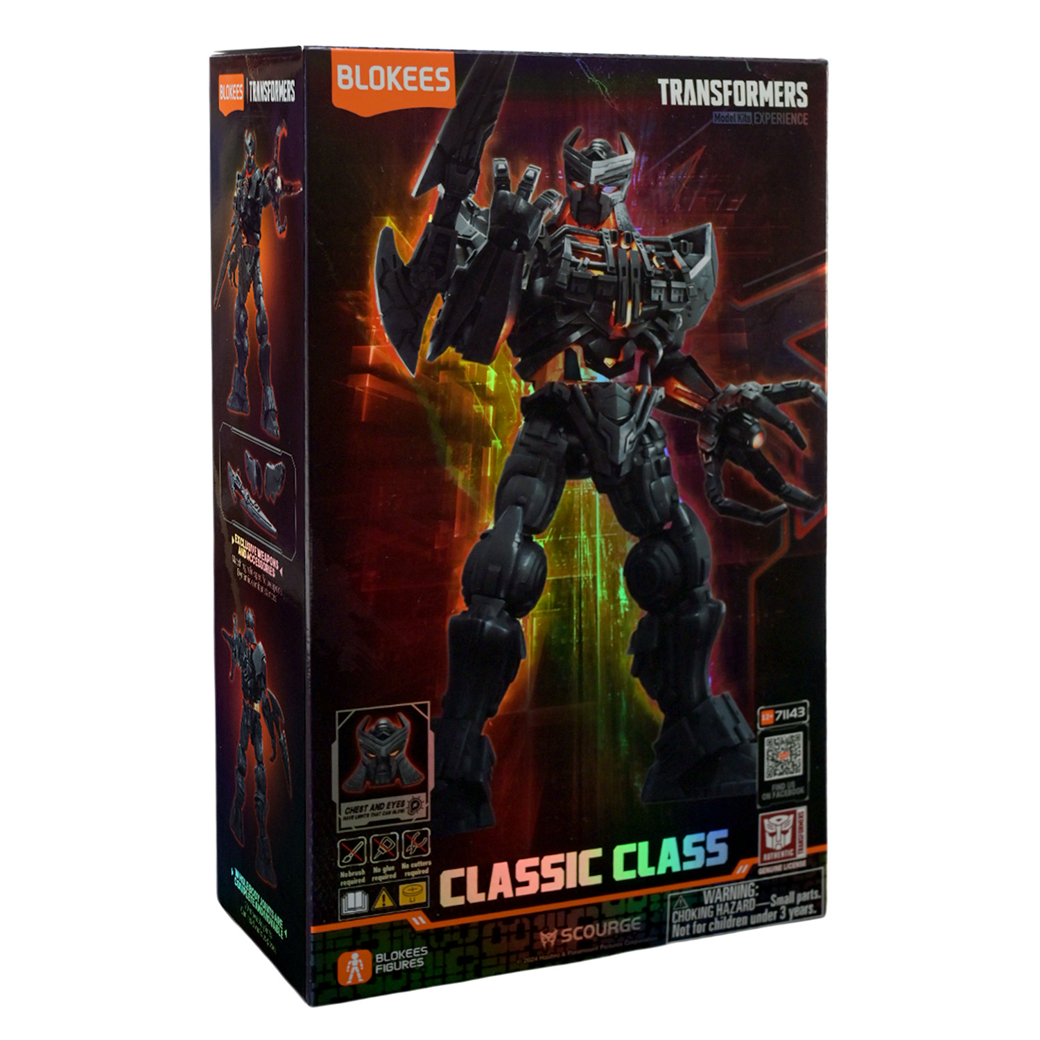 Збірна модель Transformers арт. 71143 (6шт) батар. світло, короб. 25x 15x7,5 см