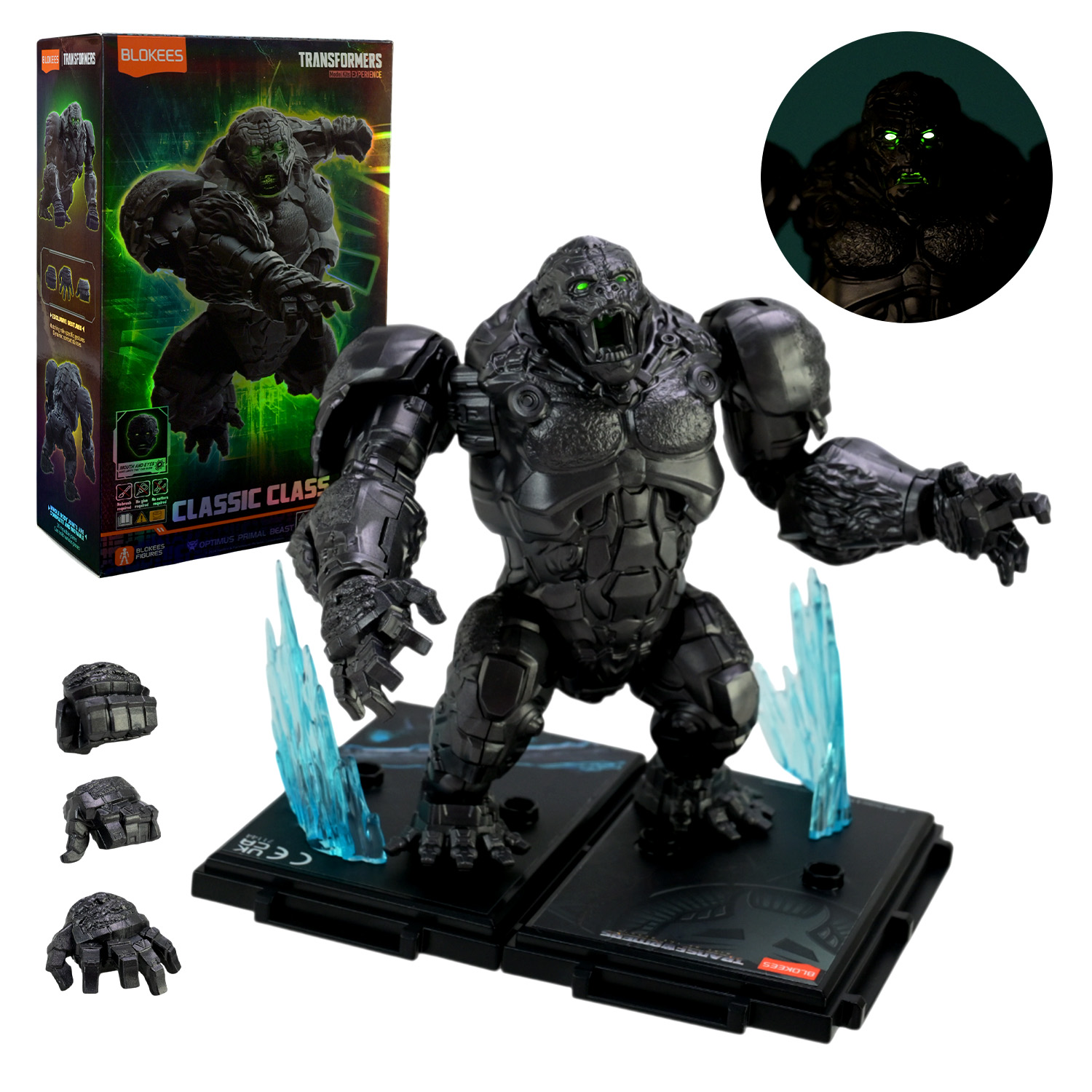 Збірна модель Transformers   арт. 71144 (6шт) батар. світло, короб.  25x 15x7,5 см